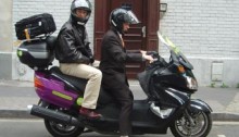 Taxi moto paris
